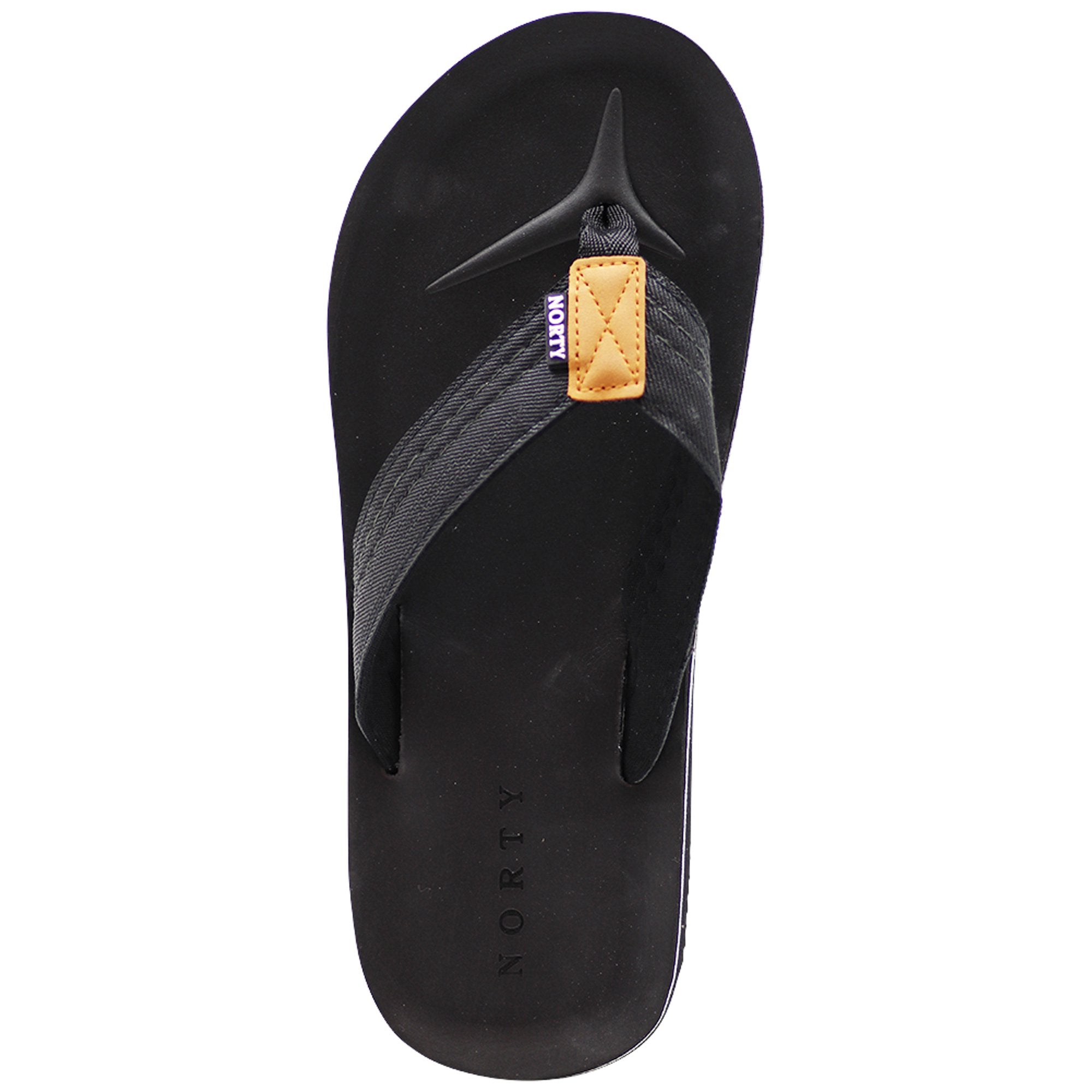 NORTY - Men's Flip Flop Sandal Black (11067)